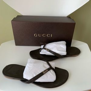 Gucci Sandals Flip Flops 7.5